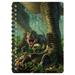 3D LiveLife Jotter - Wee Rex from Deluxebase. Lenticular 3D Dinosaur 6x4 Spiral Notebook with plain recycled paper pages. Artwork licensed from renowned artist Jerry LoFaro