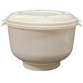 Kernel Katcher Popcorn Bowl Set - Popcorn Sifter Shaker Kernel Catcher And Separator Large And Reusable With Lid Dishwasher Safe Recycled Plastic With Handle (White Granite)