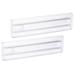 2 Pcs Plastic Drawers Drawer Dividers Drawer Organizing Drawer Divider Kitchen Utensils Drawer Separators Board Underwear Organizer Drawer Organizer Divider Household Underwear