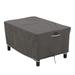 Classic Accessories Ravenna Water-Resistant EC36 38 Inch Rectangular Patio Ottoman/Table Cover Outdoor Table Cover