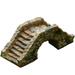 MonLiya Garden Decoration Resin EC36 Craft Mini Bridge Outdoors Artificial Bridge Set Arch Plank Bridge Rockery Bonsai House Garden Decor Fish Tank Ornament Micro Landscape Gift