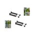 snnjkwt Deck and Fence EC36 Rail Universal Planter Box Outdoor Hanging Brackets Deck Railing Planter Box Brackets Heavy Duty Iron Fence Flower Box Brackets (2 Pack 6 Black)