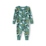 Lands End Baby Zip Up Pajama Sleeper Onesie