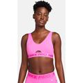 NIKE Damen BH W NP INDY PLUNGE BRA, Größe L in PLAYFUL PINK/HYPER PINK