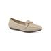 Wide Width Women's Cliffs Glowing Flat by Cliffs in Gold Multi Raffia (Size 7 1/2 W)