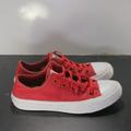 Converse Shoes | Converse Chuck Taylor All Star Low Sz 6 Womens 006614 Red White Casual Sneakers | Color: Red | Size: 6