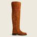 J. Crew Shoes | J.Crew Suede Over-The-Knee Riding Boots | Color: Brown | Size: 8.5