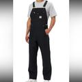 Carhartt Other | New! Carhartt Men's R01 Relaxed Fit Duck Bib Overall, Black Size 50x30 | Color: Black | Size: Os