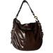 Coach Bags | Coach 12776 Dark Brown Zoe Patent Leather Shiny Hobo Shoulder Bag Tote | Color: Brown | Size: Os