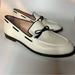 J. Crew Shoes | J. Crew White Black Bow Academy Leather Loafers Flats Sz 8 Classic Work School | Color: Black/White | Size: 8