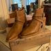 Free People Shoes | Free People Leather Ankle Boots Nwt | Color: Brown/Tan | Size: 39.5