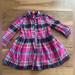 Polo By Ralph Lauren Dresses | Nwt, Girls Polo Ralph Lauren Twill Multicolor Flannel Shirt Dress Size 2 T | Color: Pink | Size: 2tg