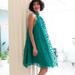 Anthropologie Dresses | Eva Franco Halter Swing Dress | Color: Green | Size: 10
