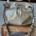 Coach Bags | Coach Madison Silver Metallic Tote | Color: Cream/Silver | Size: Os