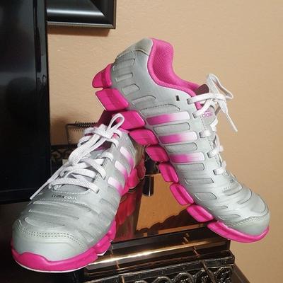 Adidas Shoes | Adidas Climacool Running Sport Sneakers Size 8 | Color: Pink/White | Size: 8