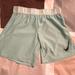 Nike Bottoms | Girls Nike Dri-Fit Active Shorts, Light Green, Size Medium | Color: Green | Size: Mg