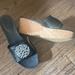Coach Shoes | Coach Wedge Sandals 8m | Color: Black | Size: 8