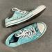Converse Shoes | Converse All Star Tie Dye Turquoise Chuck Taylor Sneakers W9 / M7 | Color: Blue/White | Size: 9