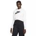 Nike Tops | Nike Women’s Sportswear Essential Cropped Hoodie - White | Color: Black/White | Size: Xs