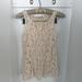 Free People Tops | Free People Ivory Lace Camisole Tunic Tank Top, Size Xs | Color: Cream | Size: Xs