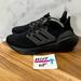Adidas Shoes | Adidas Ultraboost 21 Running Shoes Women 8m Triple Black Fz2762 Low Top Lace Up | Color: Black | Size: 8