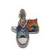 Converse Shoes | Converse All Star Chuck Taylor Women's Sz 7 Mens Sz 5 Tye Dyed High Tops Shoes | Color: Red/Tan | Size: 7