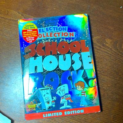 Disney Other | Dvd Of School House Rock, The Election Collection, Limited Edition | Color: Red | Size: Os