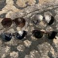 Ray-Ban Accessories | 4 Pair Of Sunglasses | Color: Brown/Silver | Size: Os