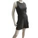 J. Crew Dresses | J.Crew Black Mini Dress With White Stripes Stretchy Sleeveless Size 0 | Color: Black/White | Size: 0