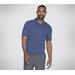 Skechers Men's Off Duty Polo T-Shirt | Size Large | Navy | Organic Cotton/Polyester