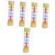 TOYANDONA Rainmaker Toy 5pcs Rainphone Babies Mini Rainstick Beaded Raindrops Auditory Sensory Toys Rainstick Musical Instrument Tube Rain Stick Children’s Toys Baby Toys Puzzle Shaker Wood