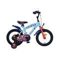 Volare Officially Licensed Marvel Spidey 14 Inch Children's Bike in Blue - Safety, Fun and Adventure for Your Child!