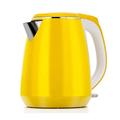 FFOCCO Electric Kettle, 304 Stainless Steel Fast Boil Jug Kettle, 1.5L, Boil-Dry Protection And Auto Shut-Off,Yellow Present