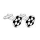 Men's Football Badge Pin Cuff Links Fashion New Creative Football Bottle Caps Men's Shirt Cuff Links Accessories Wholesal