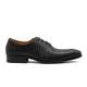 Xposed Mens Wholecut Oxford Shoes Handmade Lattice Woven Leather Classic Formal Wear [W112-28-1-BLACK, 9UK]