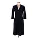 Tahari Casual Dress - Sheath: Black Dresses - Women's Size 8