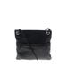 Margot Leather Crossbody Bag: Pebbled Black Print Bags