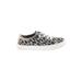 Madden Girl Sneakers: Gray Leopard Print Shoes - Women's Size 8 1/2 - Round Toe