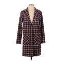 Harlyn Jacket: Burgundy Plaid Jackets & Outerwear - Women's Size X-Small