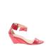 Prabal Gurung for Target Wedges: Red Solid Shoes - Women's Size 10 - Open Toe