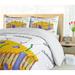 East Urban Home Science Duvet Cover Set, Membrane Cell Types, Calking, Yellow Blue Green Microfiber in Blue/Green/Yellow | Wayfair