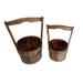 Arlmont & Co. Shadale Wood Garden Accents Accessories Wood in Brown | 10 H x 1 W x 10 D in | Wayfair 01B0F2009AC94427856D3195BE144584