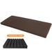 Latitude Run® 4” Thickness Chocolate Foam Massage Breathable 50D High-Resilience Functional Bench Outdoor Cushion Metal | 4 H x 61 W x 32 D in | Wayfair