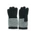 Cashmere Striped Gloves