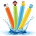 Foam Water Shooter 4 Pack Water Guns Water Blasters for Swimming Pool Beach Summer Outdoor Water Guns Toys Set for Boys Girls Adults (Animal)