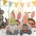 TERGAYEE Easter Faceless Doll Decorations Easter Decorations for The Home Handmade Bunny Gnomes Faceless Plush Doll Ornaments For Kids Women Men