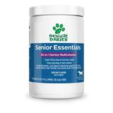 Doggie Dailies Senior Essentials Multivitamin for Dogs - 120 Soft Chews - Advanced Dog Multivitamin - Nutritional Support for Joints Skin & Coat Digestion and the Immune System - Bacon Flavor