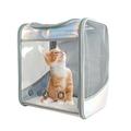 Fovolat Cat Backpack Carrier Transparent Portable Cat Travel Ventilate Transparent Backpack For Travel Hiking And Outdoor Use diplomatic