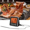 Kitchen Gadgets ZKCCNUK Digital Meat Thermometers With LCD Display Long Probe And Timer Mode Cooking Food Grill Thermometers For Kitchen BBQ Oven