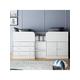 Very Home Peyton Mid Sleeper Bed Frame With Drawers, Cupboard And Mattress Options (Buy And Save!) - Bed Frame Only